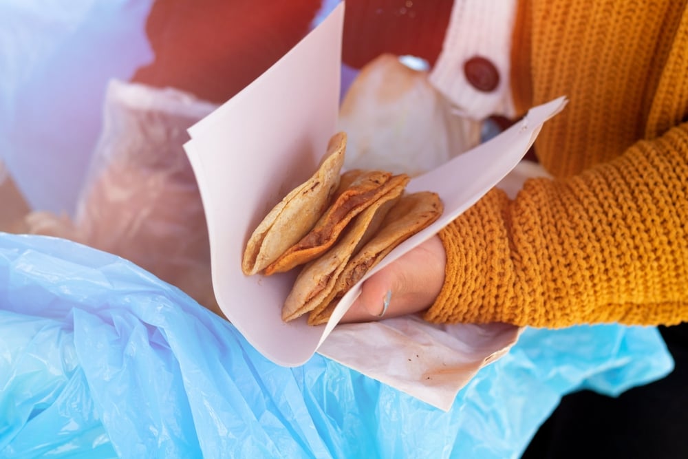 Tacos de canasta CDMX
