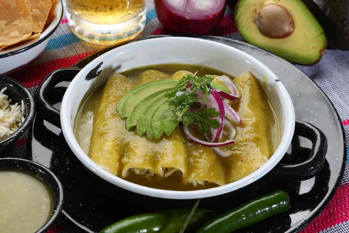 Salsa verde para enchiladas