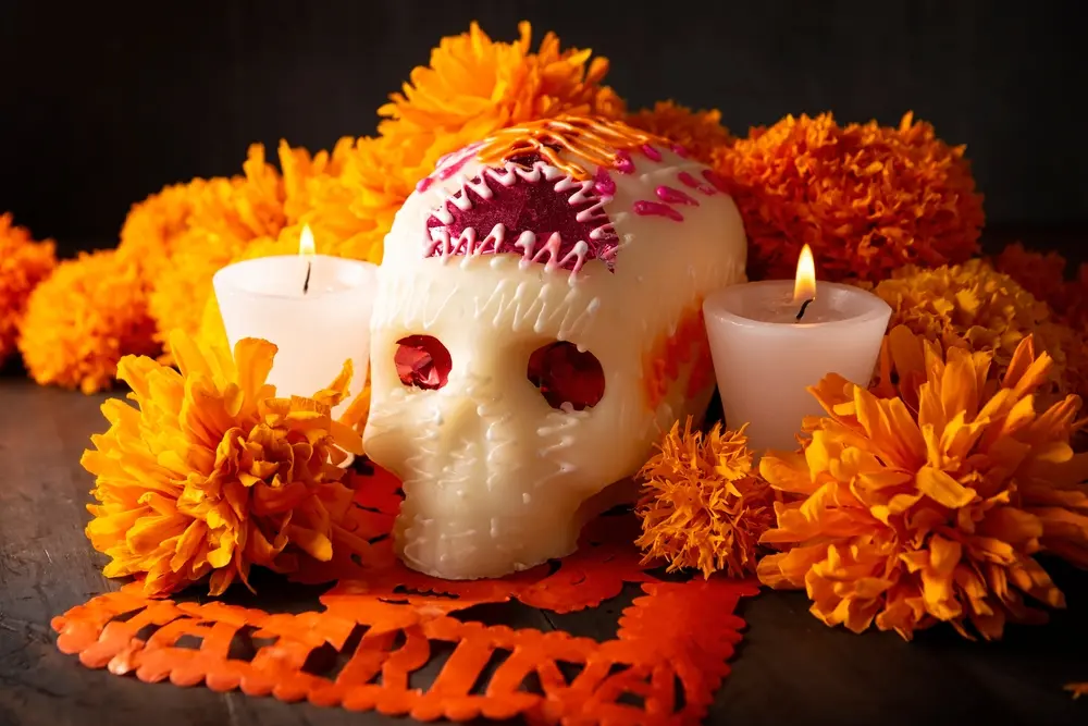 La flor de cempasúchil es usada dentro de la gastronomía mexicana.