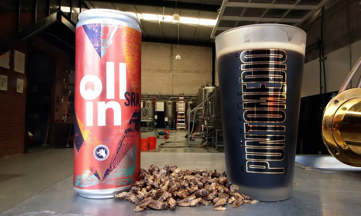 cervecería en Querétaro hace cerveza de grillos