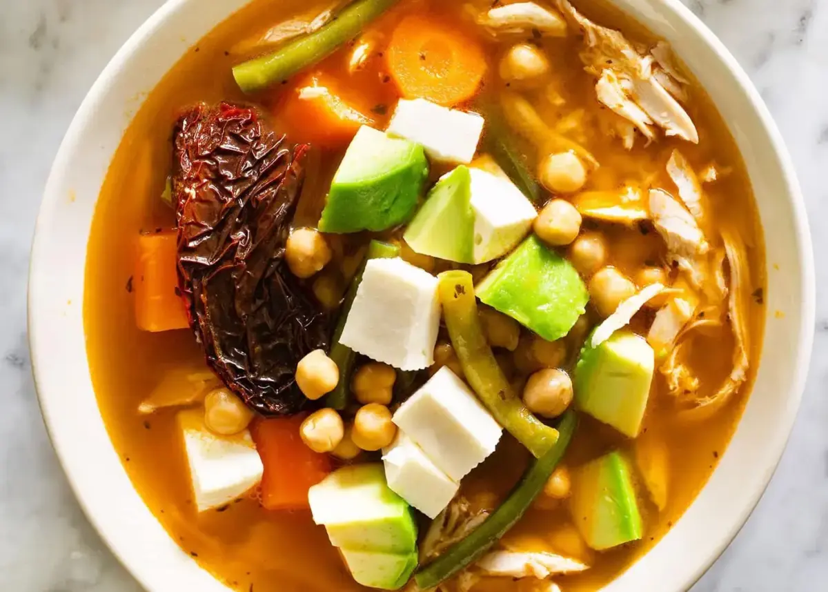 caldo tlalpeño, la receta original y chilanga