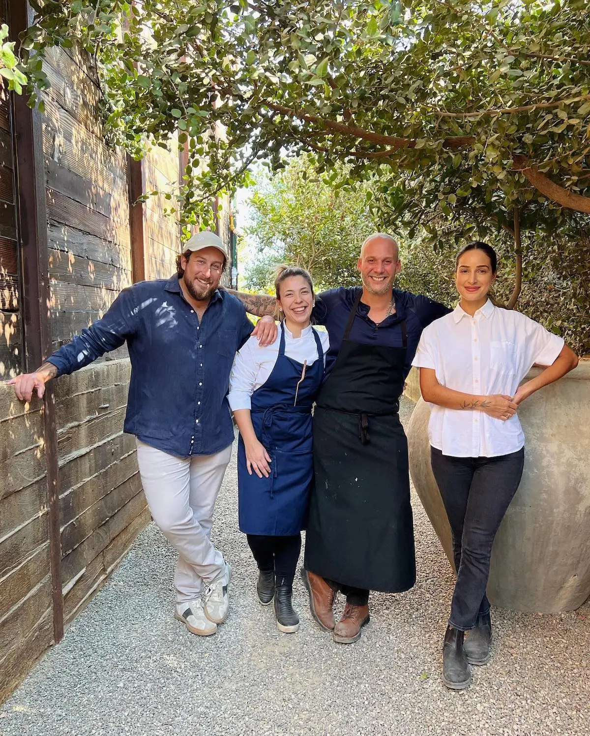 chef David Castro Hussong y de la chef pastelera Maribel Aldaco Silva