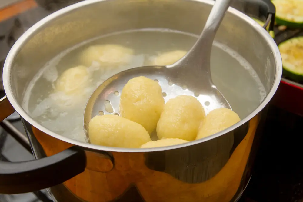 Cocinar ñoquis de papa