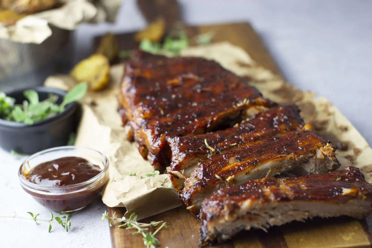 cómo hacer costillas bbq al horno