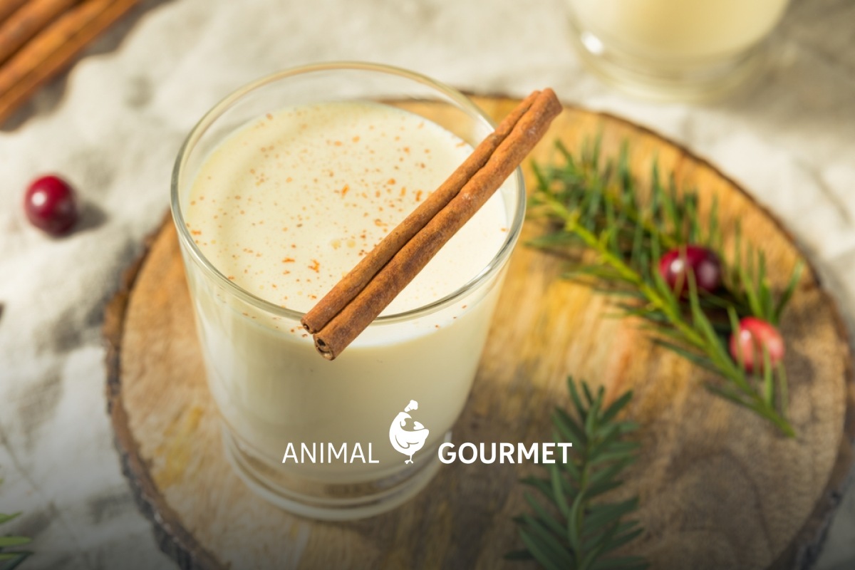 El eggnog es consumido en EUA durante las épocas de invierno.