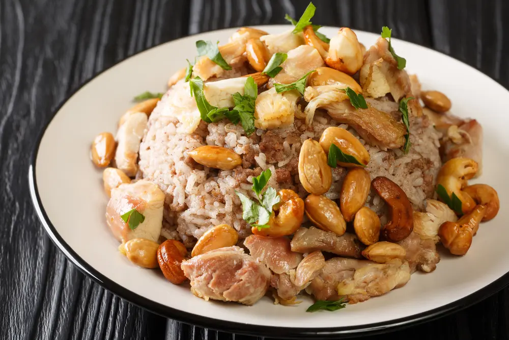 Arroz Salvaje con Almendras Tostadas