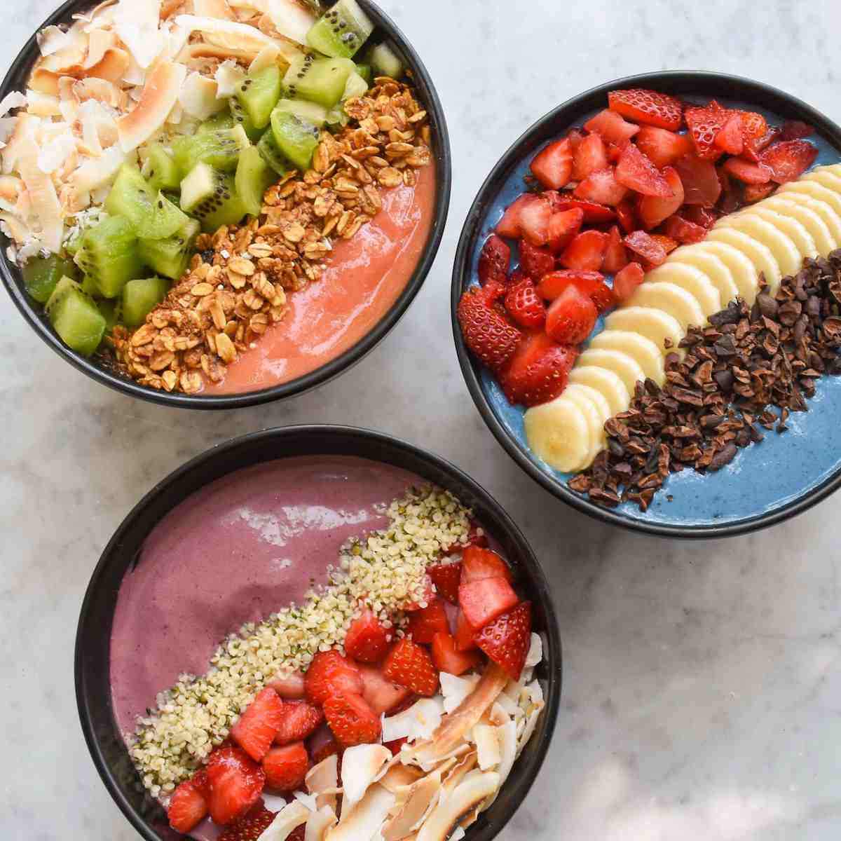 Bowls de fruta Mora Mora lugares para desayunar saludable en CDMX