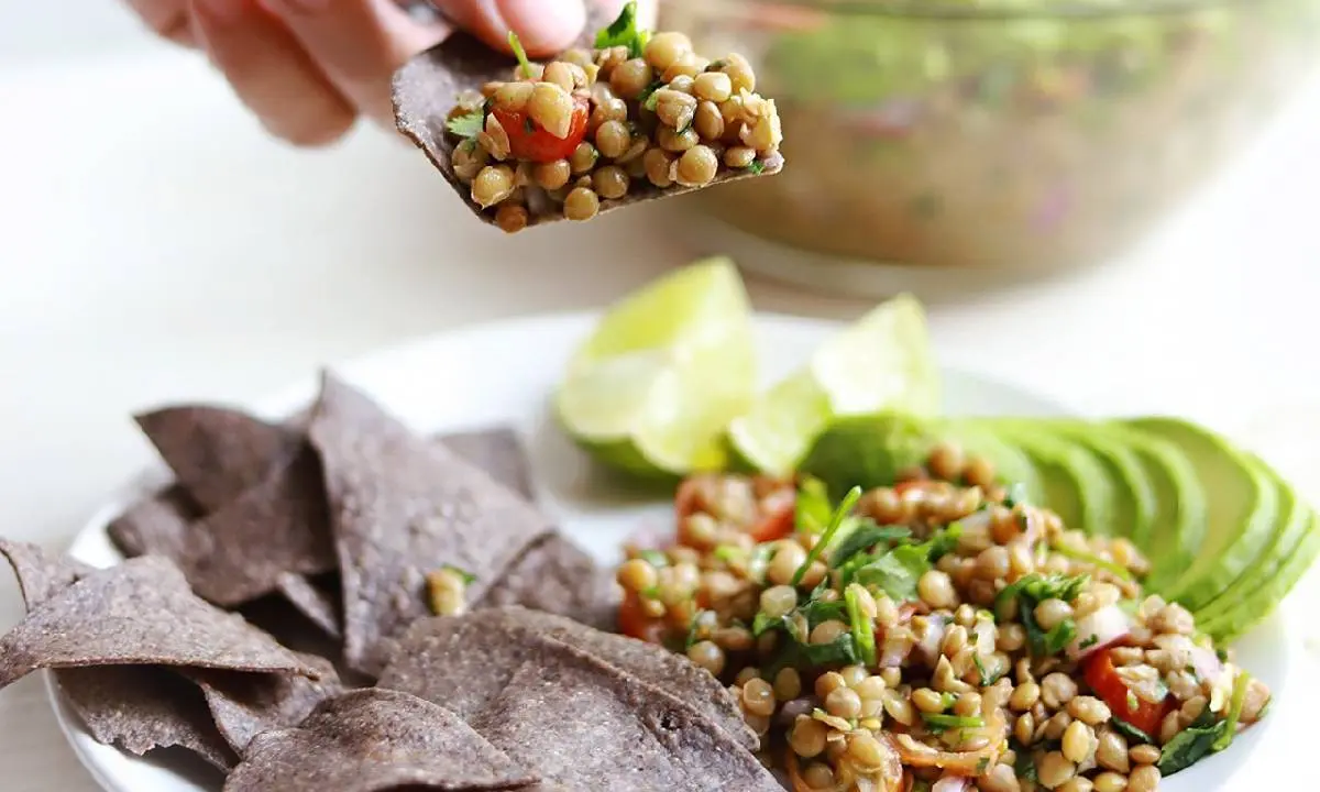 Ceviche de lentejas 