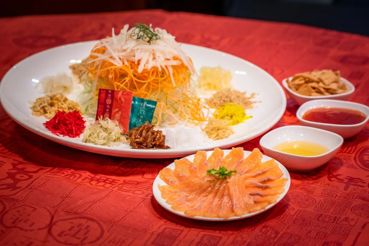 Ensalada de Yu Sheng (Lou Sang)