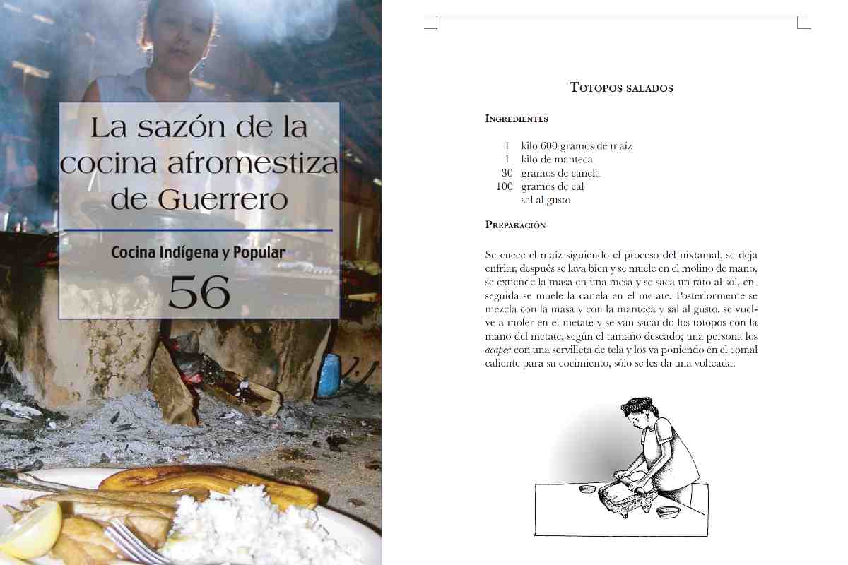 El presente recetario se refiere a la gran variedad de riqueza culinaria que guardan las poblaciones negras de Guerrero.
