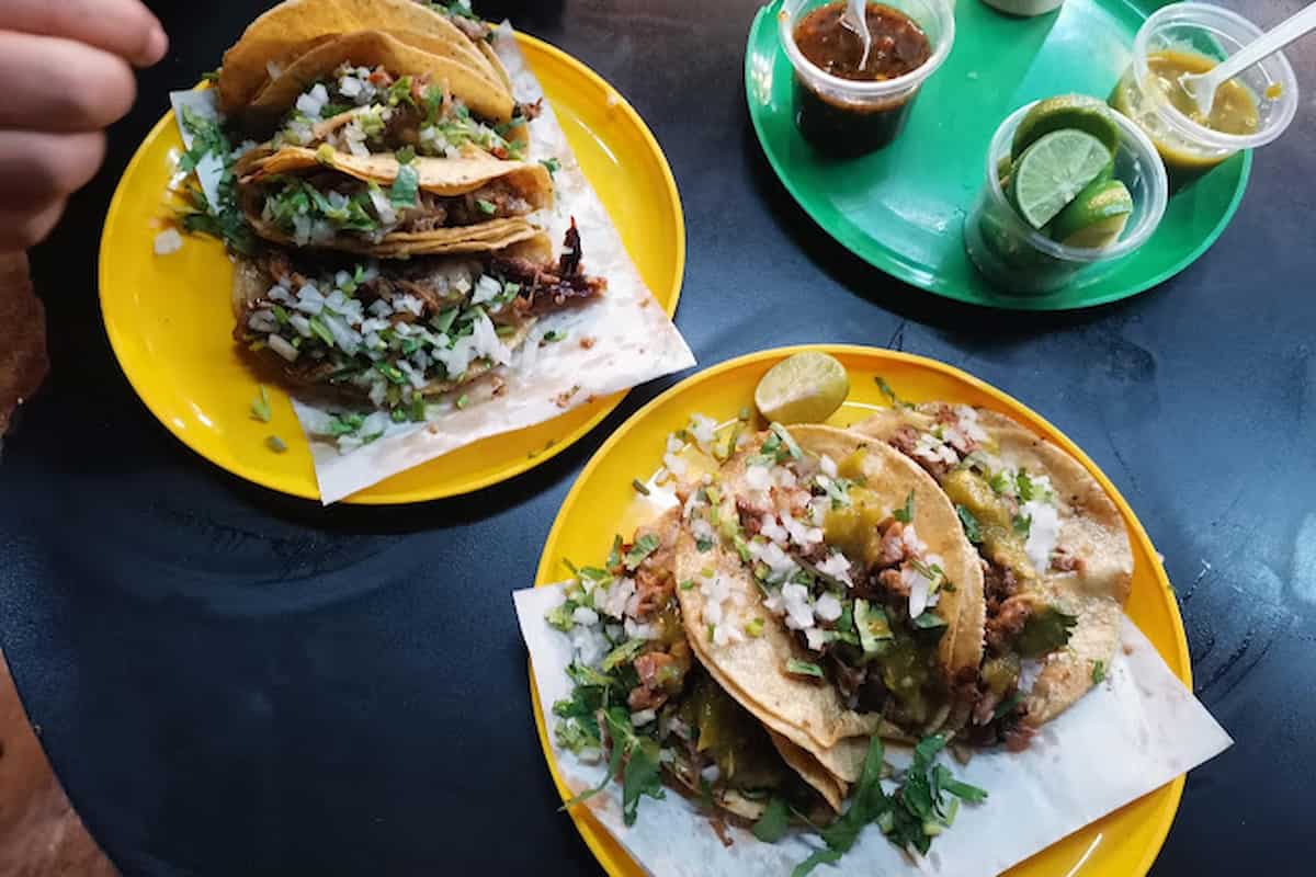 Tacos en la Narvarte