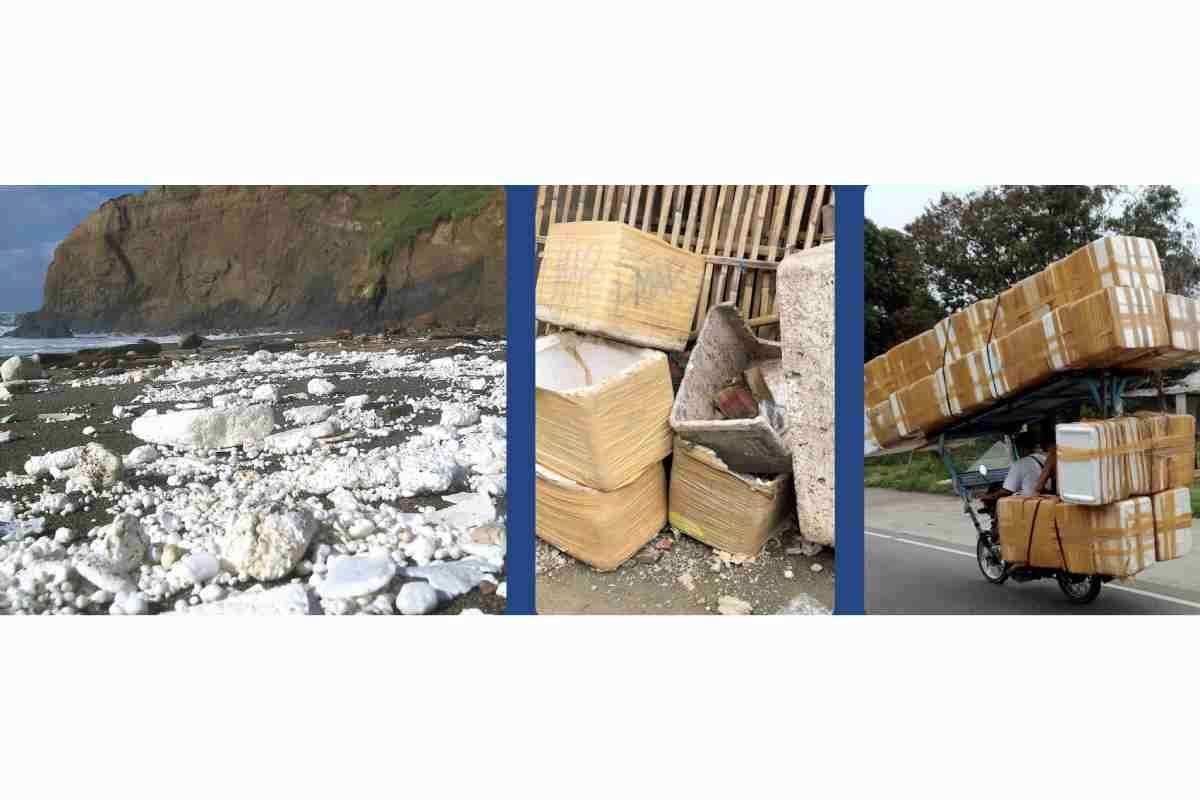 Las hieleras de unicel terminan en los océanos contaminando el agua.