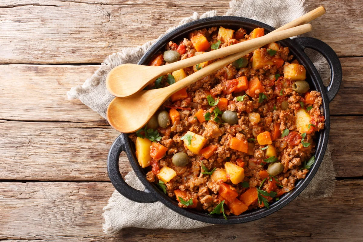 Cómo hacer picadillo de pollo 