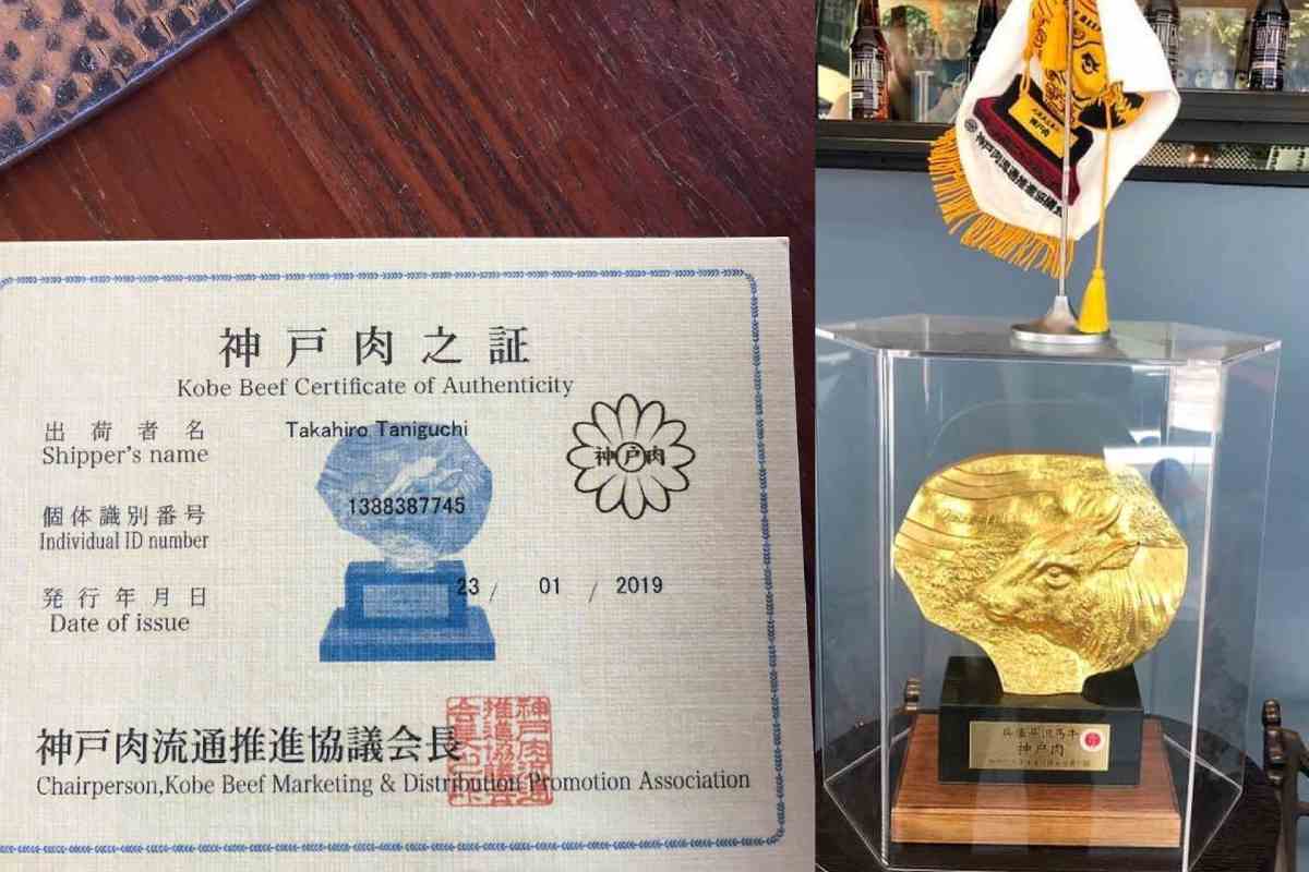 El lugar en donde compres carne de Kobe debe tener una estatua de bronce con la forma de una res. 