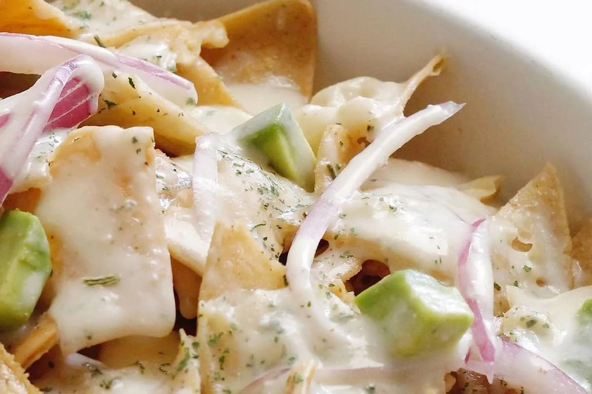 chilaquiles blancos