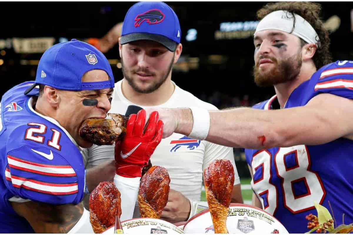 cómo comen los jugadores de americano