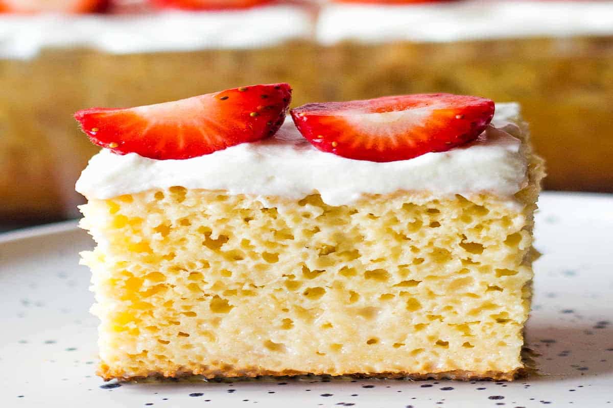 receta pastel tres leches