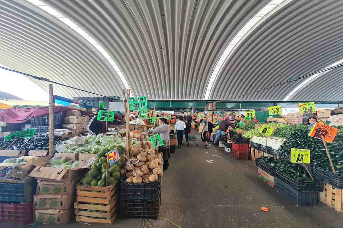 La Central de Abasto tiene una superficie de 51 veces más el espacio de la plancha del Zócalo capitalino