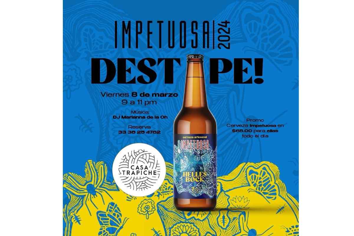 Cerveza de Impetuosa para el 8M