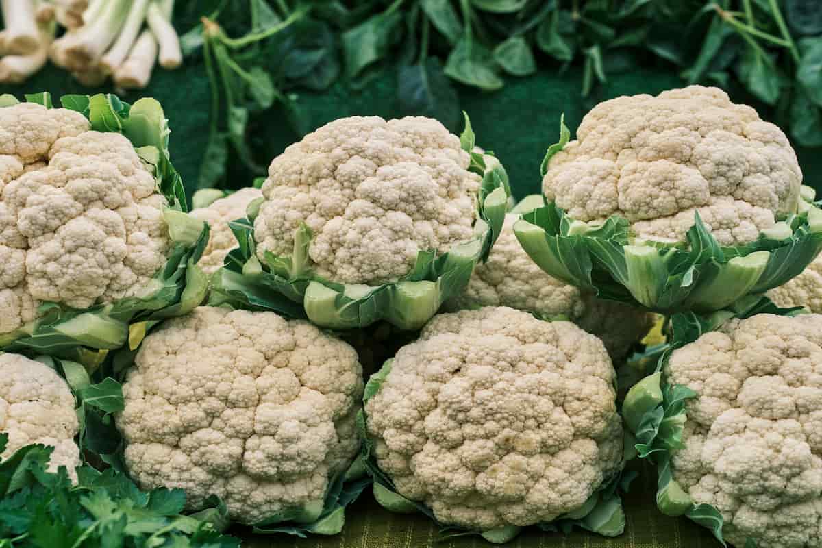 La coliflor es rica en vitaminas y antioxidantes