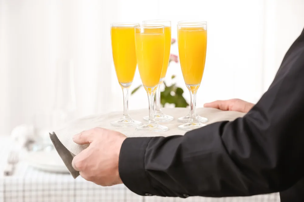 Las mimosas son de las bebidas favoritas de la realeza