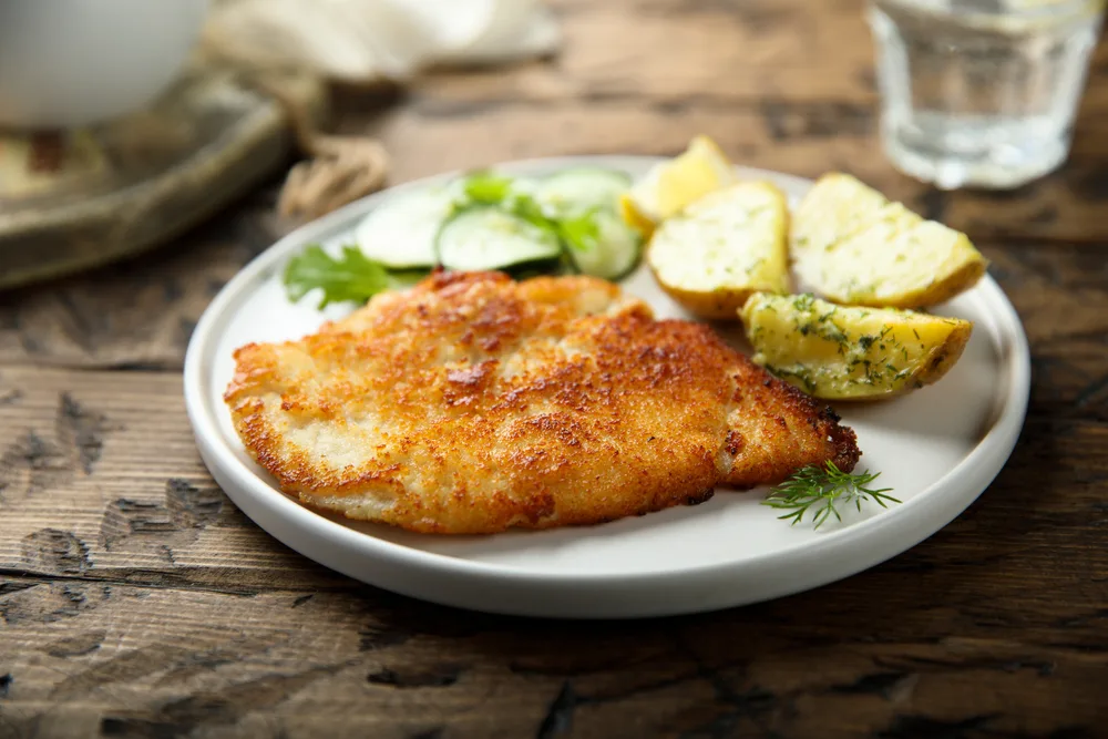 Cómo preparar filete de pescado empanizado en freidora de aire
