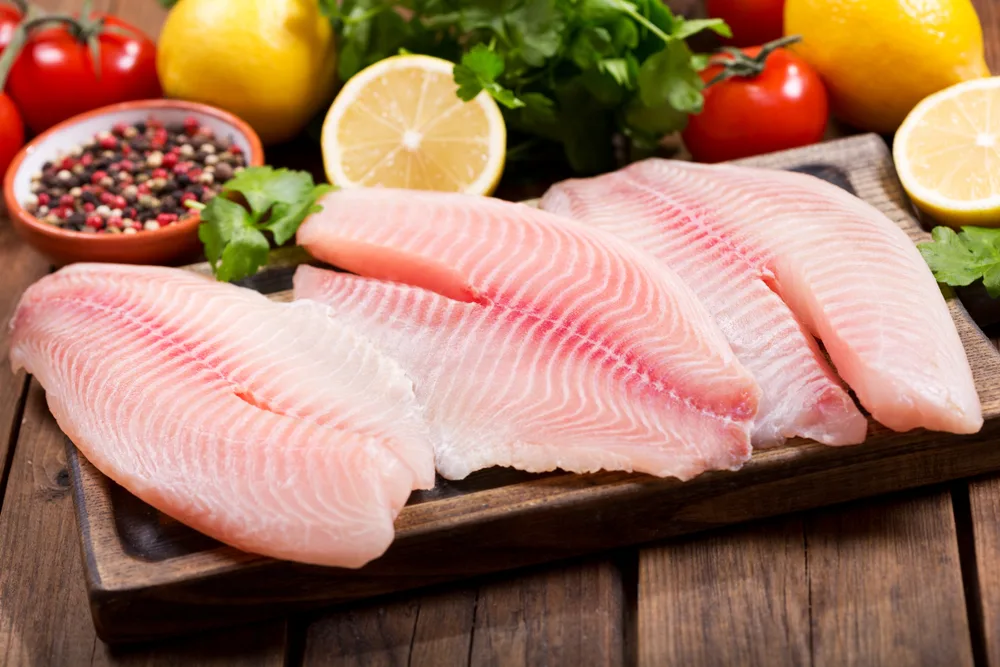 Filete de pescado empapelado