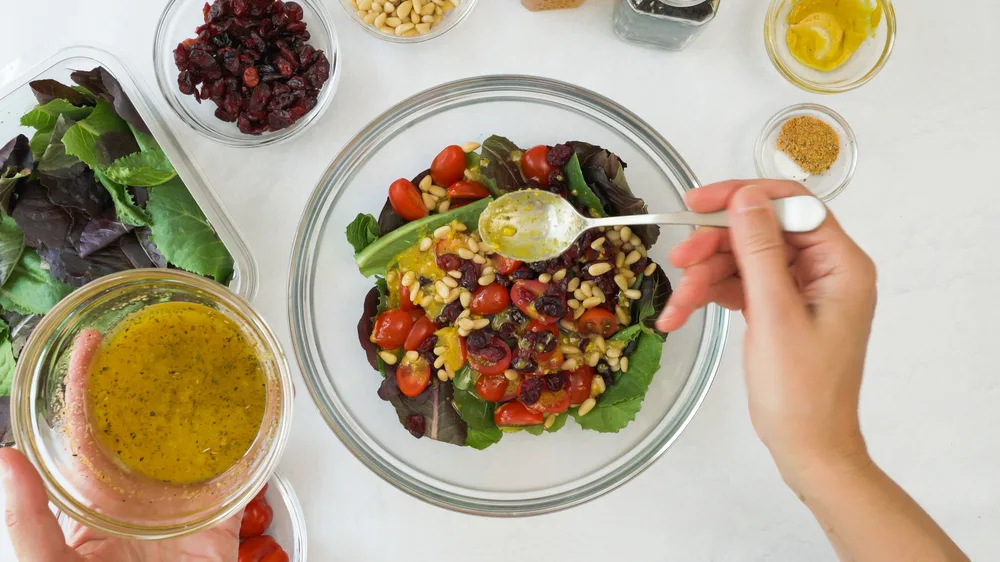 Vinagreta de miel para ensaladas
