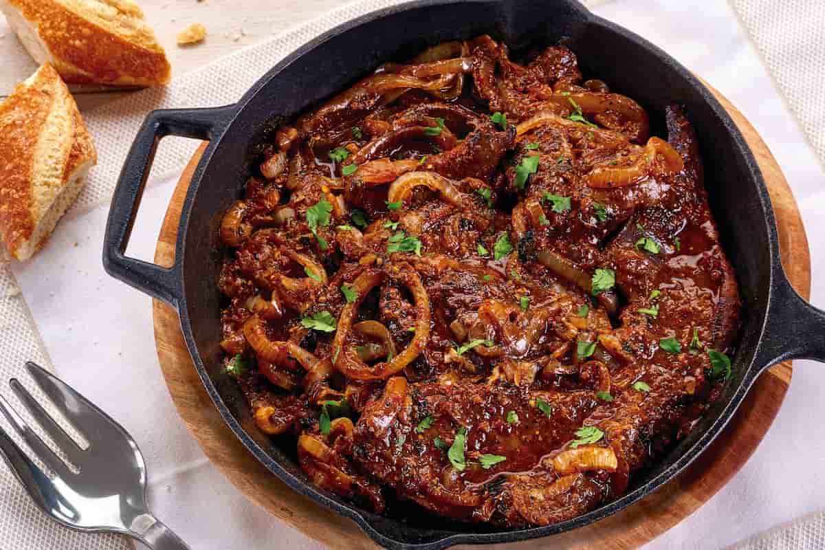 cómo hacer el hígado encebollado 