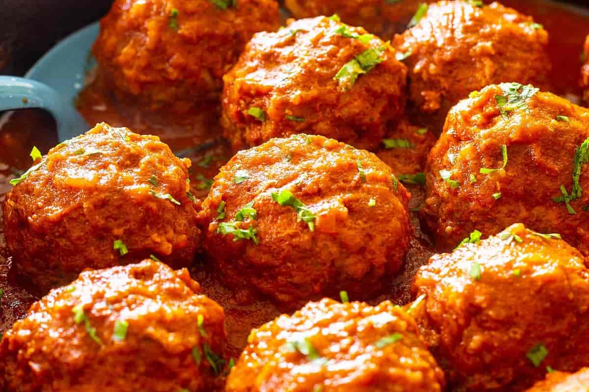 receta de albóndigas en chipotle