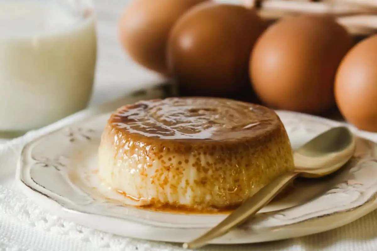 flan casero en microondas una receta que no tomará más de 5 minutos