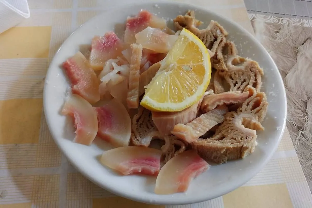 cómo se come la tripa en italia