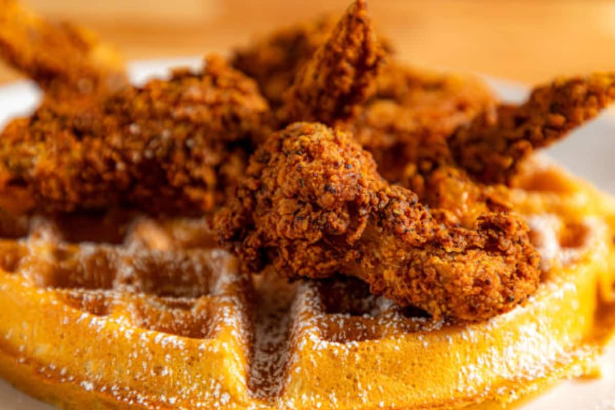 ¿Cuál versión de Chicken & Waffles se te antoja más? / Foto: iStock