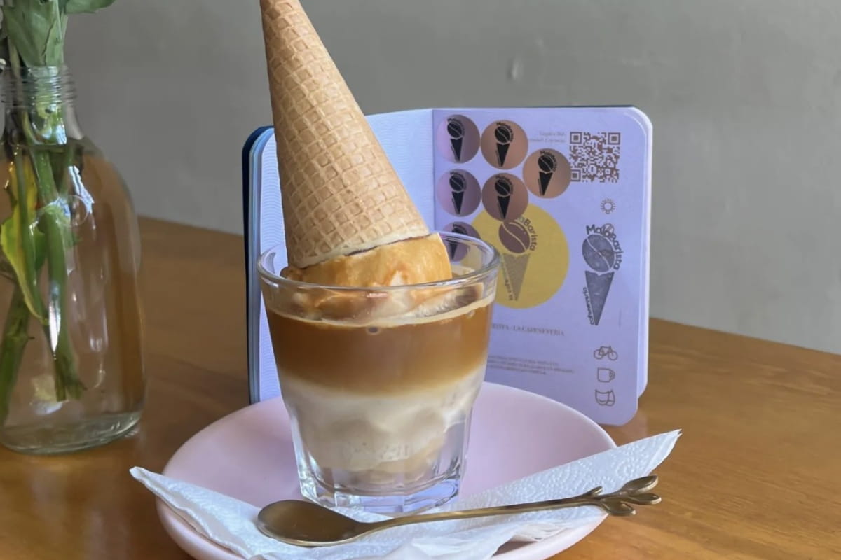 El postre perfecto para cualquier tipo de clima sí existe y es el caffè affogato. / Foto: cortesía @la_cafeneveria