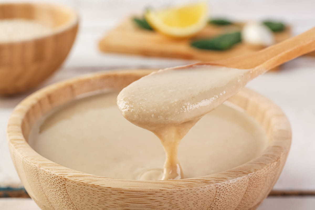 receta tradicional de tahini
