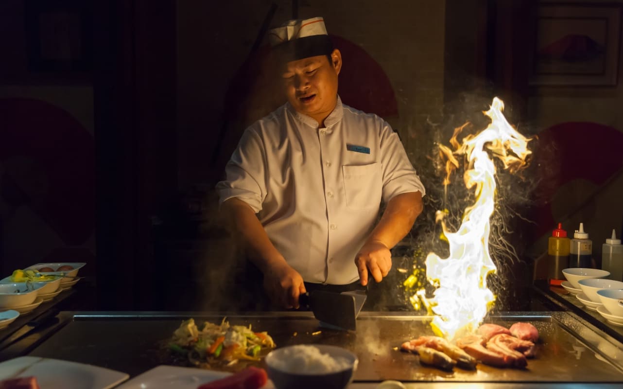Receta de teppanyaki