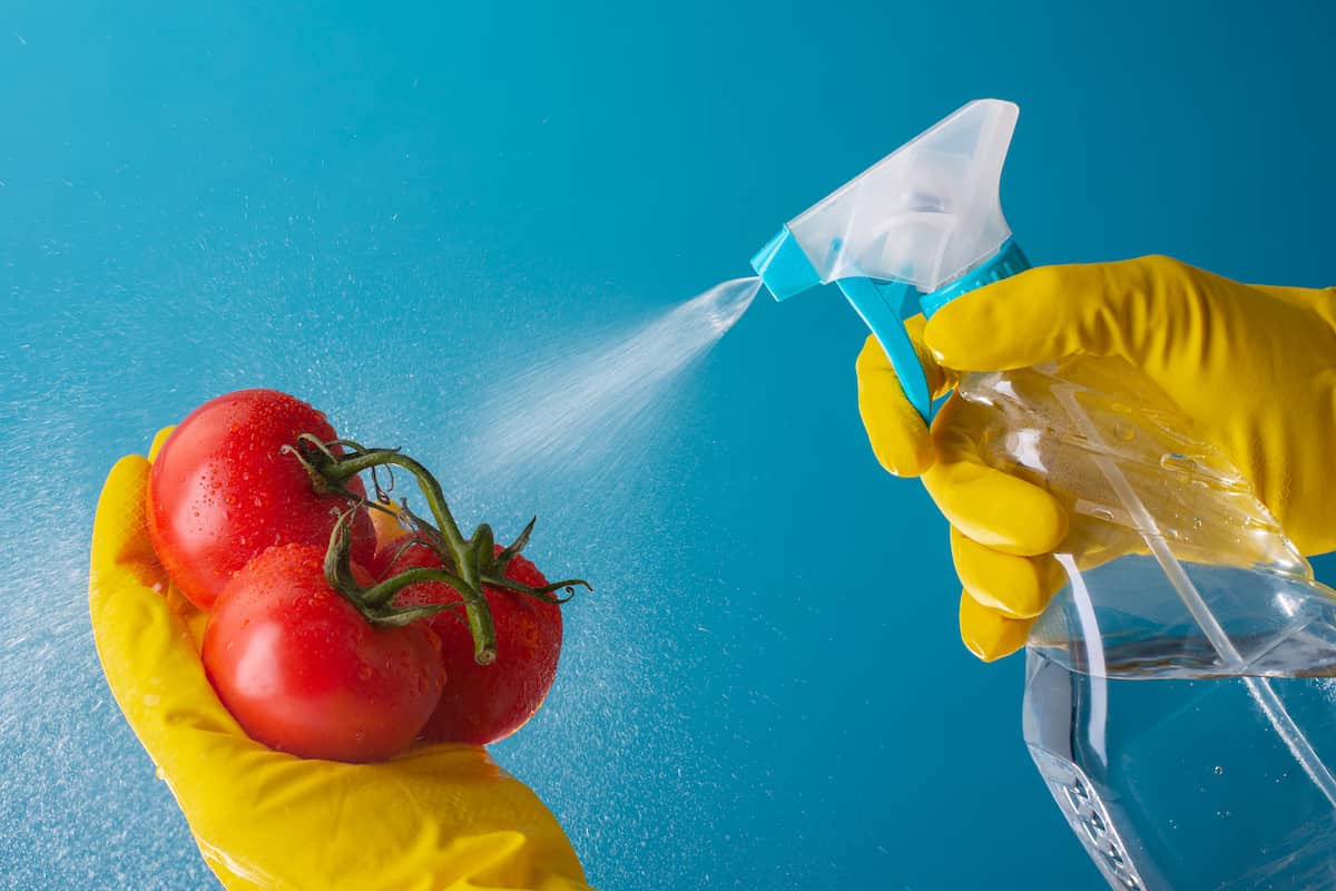 cómo lavar y desinfectar frutas y verduras