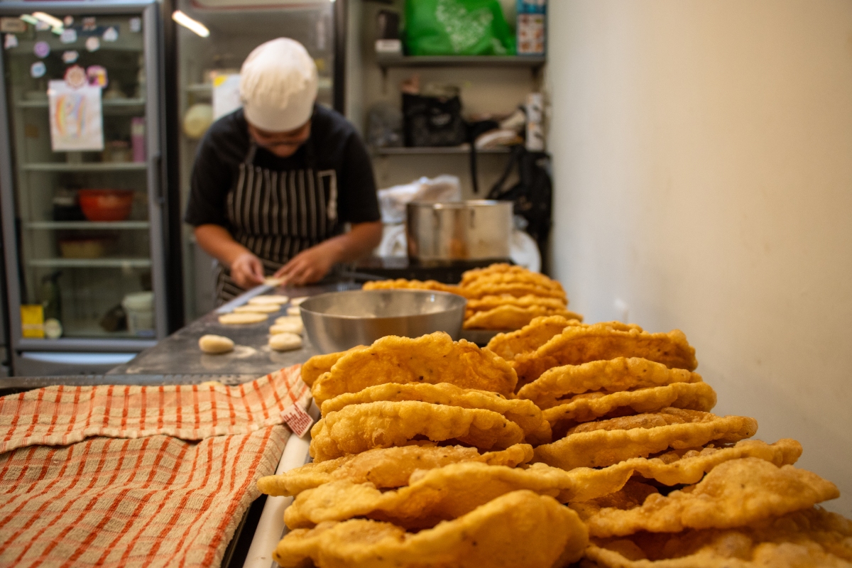 Buñuelo panadería tradicional mexicana.
