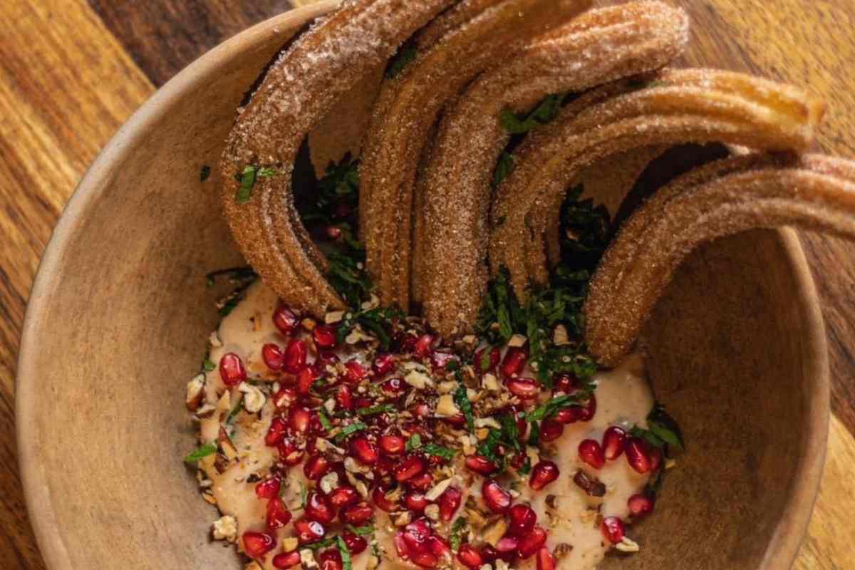 Churros en nogada de Tarumba en Chiapas
