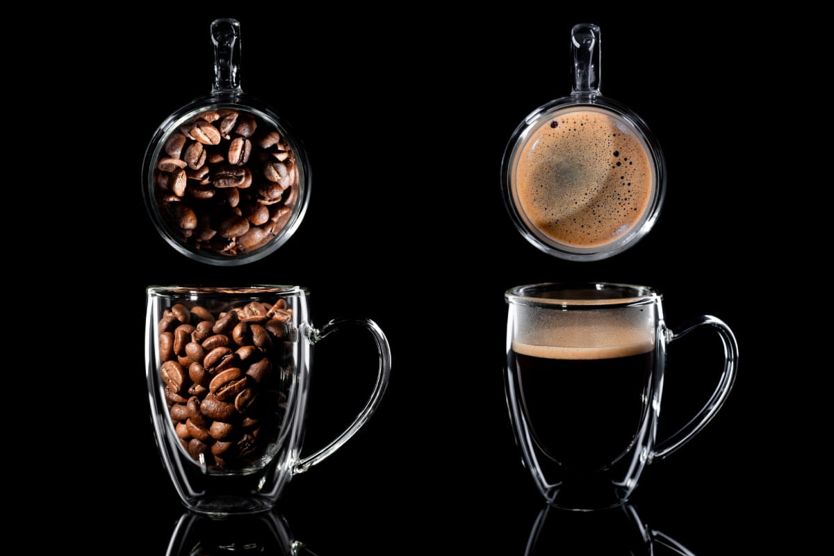 Guía de preparaciones de café.