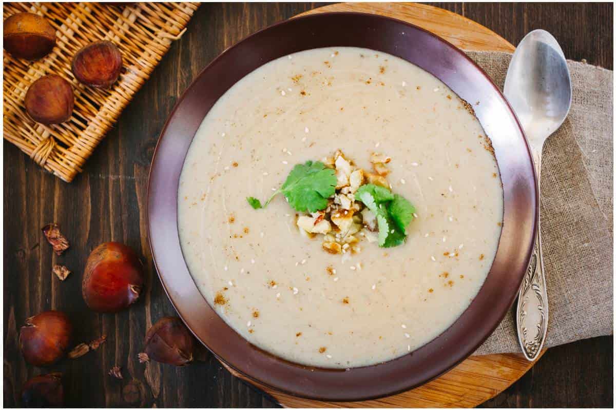 La castaña y su protagonismo en la gastronomía de otoño e invierno.