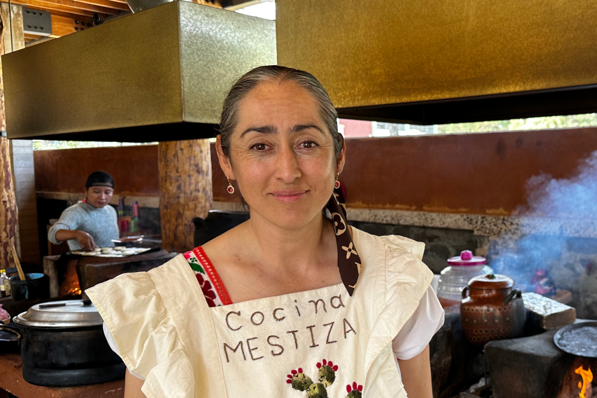 cocinera tradicional mexicana Sara Arvizu