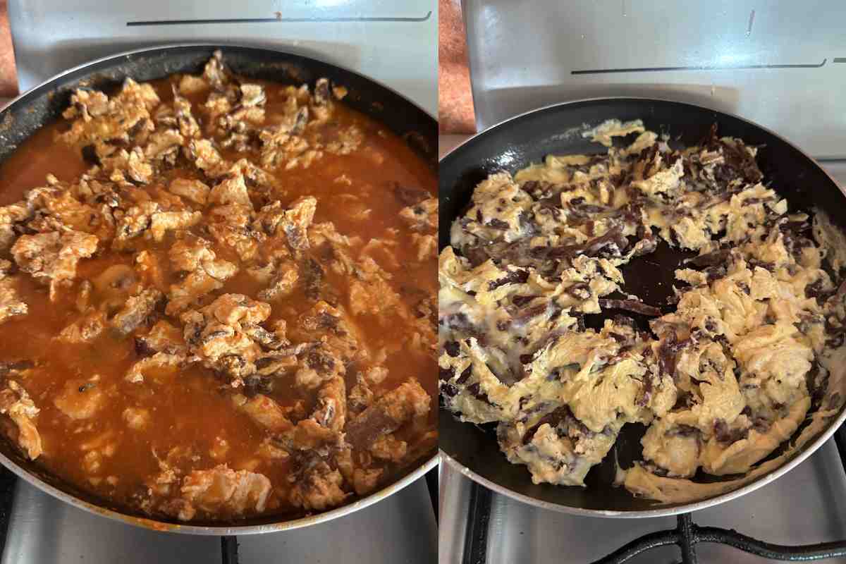 Receta del aporreadillo con huevo
