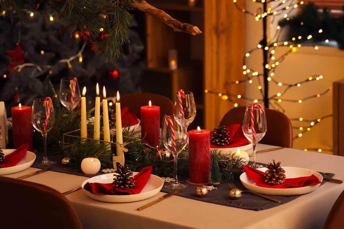 cenas navideñas sencillas