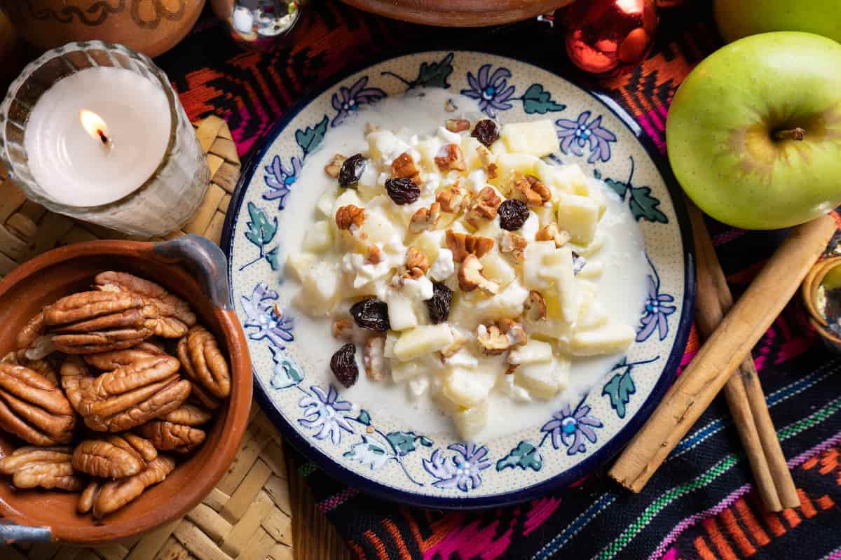 cuáles son los ingredientes de la ensalada de manzana