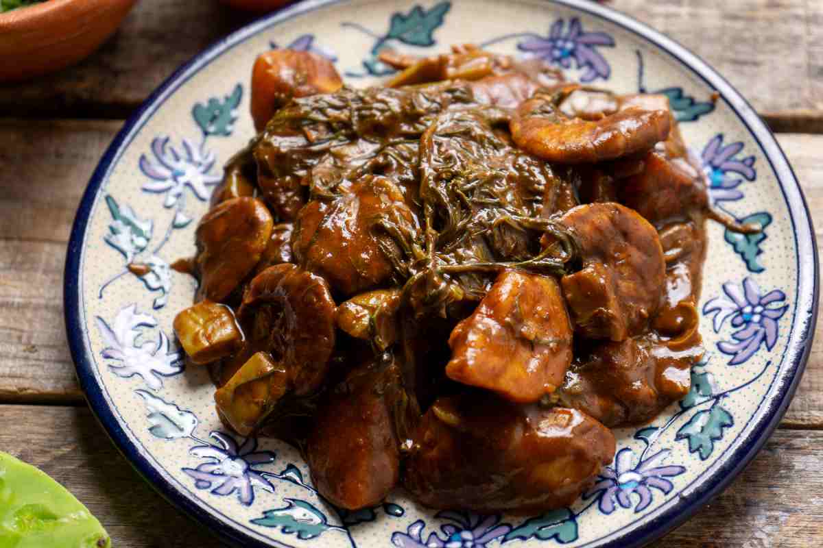 Receta de romeritos navideños