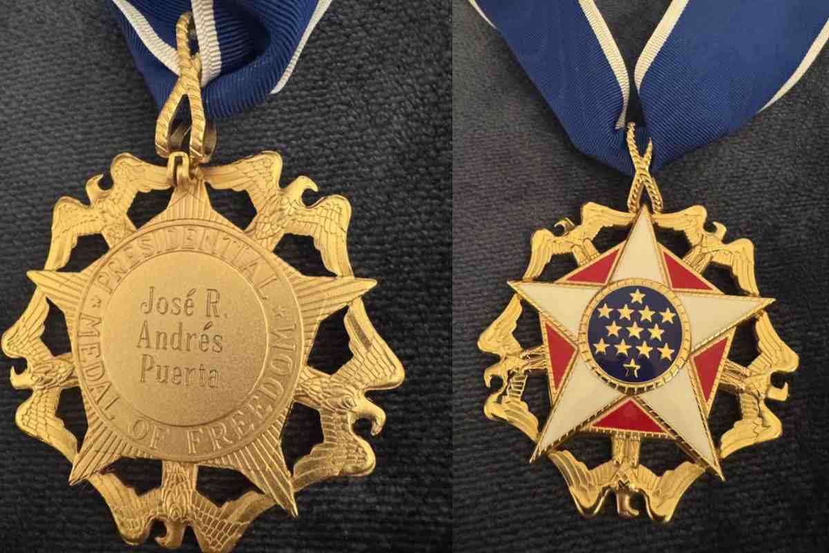 Medalla de la Libertad del chef José Andrés