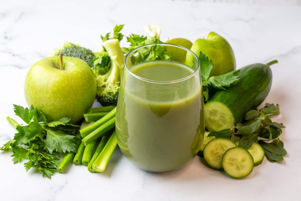 Ingredientes de los jugos verdes