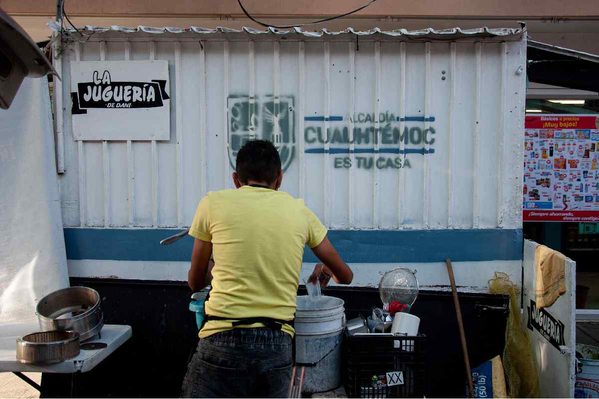 Pues de jugos de la alcaldía Cuauhtémoc