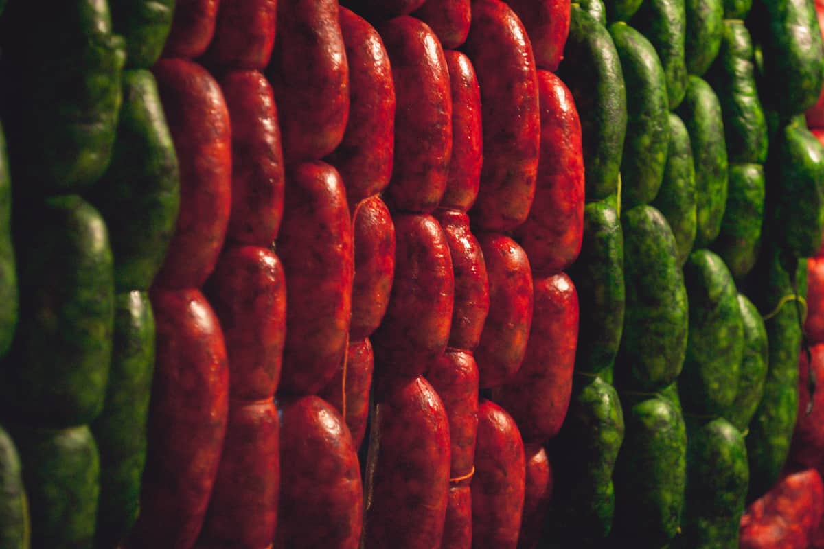 dónde comer longaniza verde